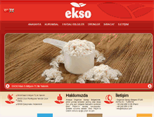 Tablet Screenshot of eksosut.com